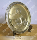 大連市第12中學(xué)建校50周年校慶錫盤(pán)